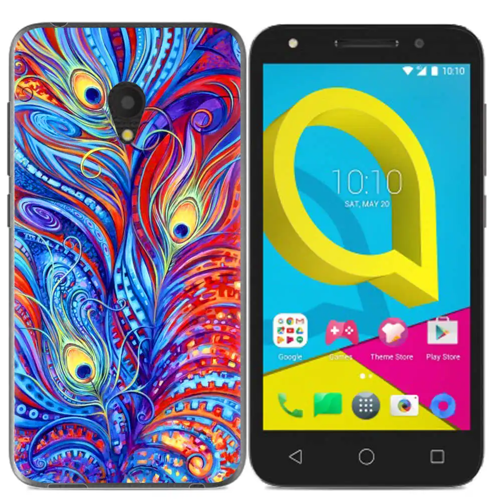 Мягкие чехлы из ТПУ для Fundas Alcatel U5 HD силиконовый чехол 5 0 &quotдля 5047 5047D 5047Y Защитные