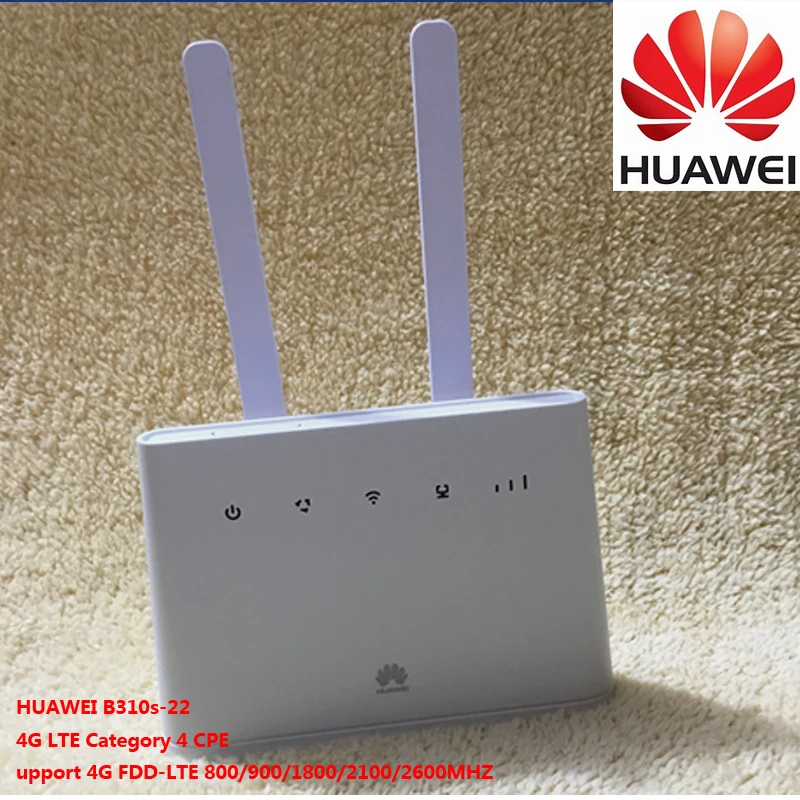 Huawei Original 4G CPE B310s-22 Router Mobile WiFi with Antenna Port PK B315 B593