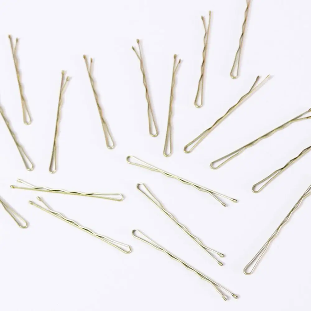 Женская заколка для волос в Корейском стиле Золотистая ретро аксессуары оптовая