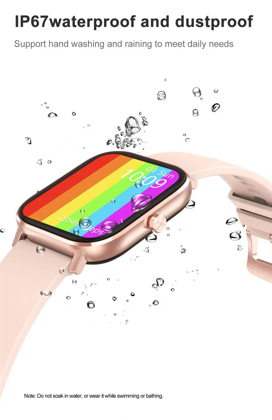 Смарт-браслет DT35 F21 водонепроницаемый с пульсометром | Электроника