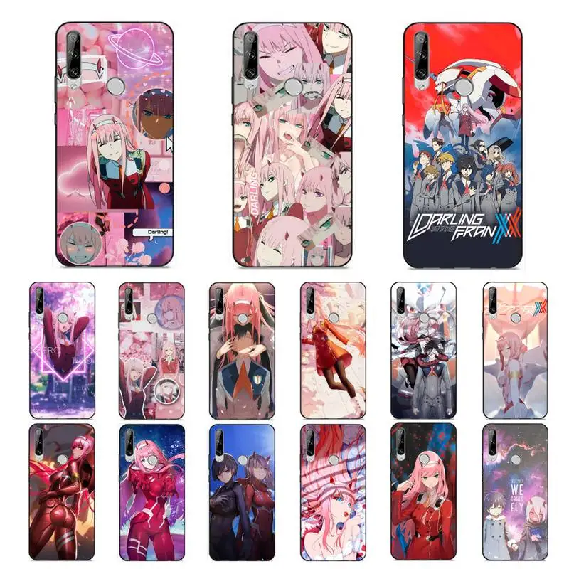 

Yinuoda Zero Two Darling In The FranXX Phone Case for Huawei Y 6 9 7 5 8s prime 2019 2018 enjoy 7 plus