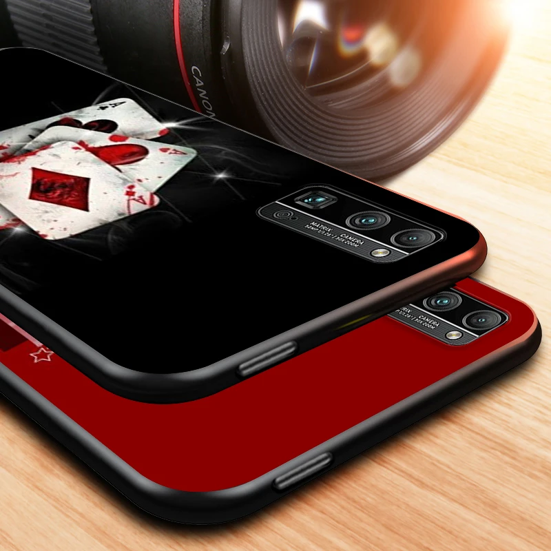 

Hot Joker King for Honor V30 30 30S 30i View 20 20S 20i 20E V20 Lite Pro Plus Black Phone Case