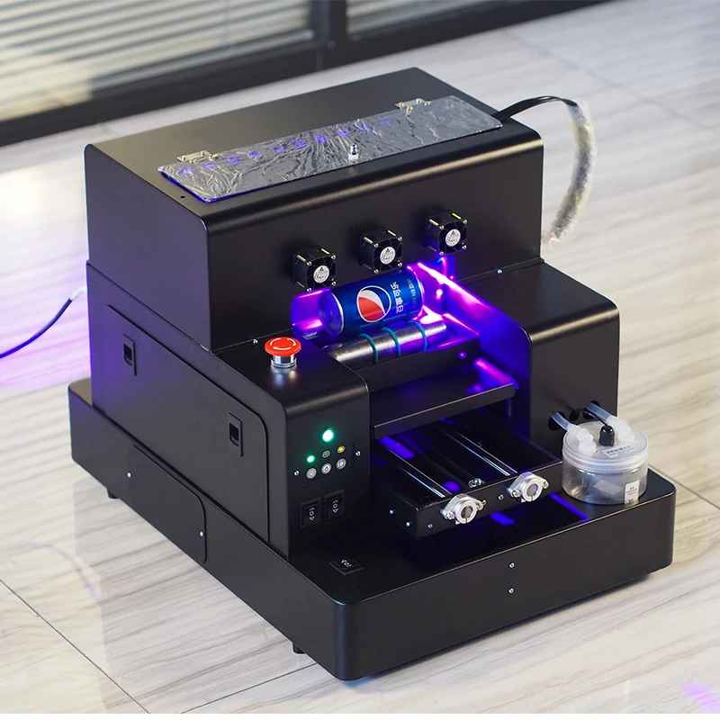 Мини УФ принтер Многофункциональный Маленький цифровой планшетный
