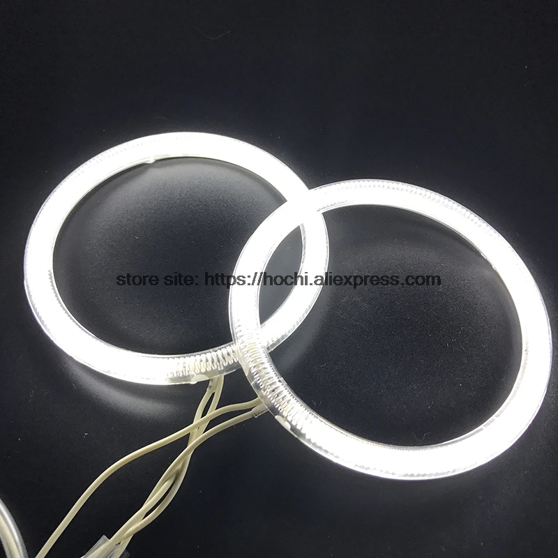 HochiTech белый 6000K CCFL головной светильник Halo Angel Demon Eyes Kit ангельские глазки для BMW 3