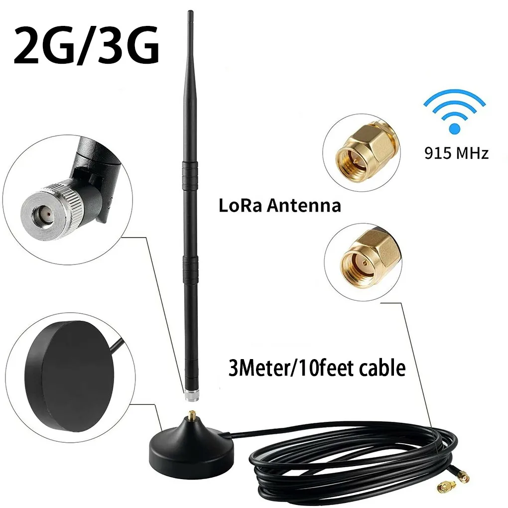 

2G/3G 8dBi Магнитная гелиевая антенна Hotspot Miner 8dBi Внутренняя антенна для RAK Nebra Bobcat Комплект модуля дистанционной антенны