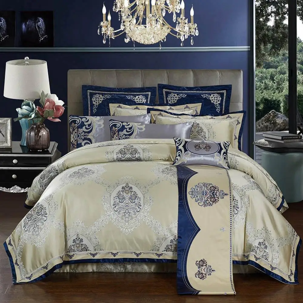 Роскошный комплект постельного белья из египетского хлопка 4 шт. набор