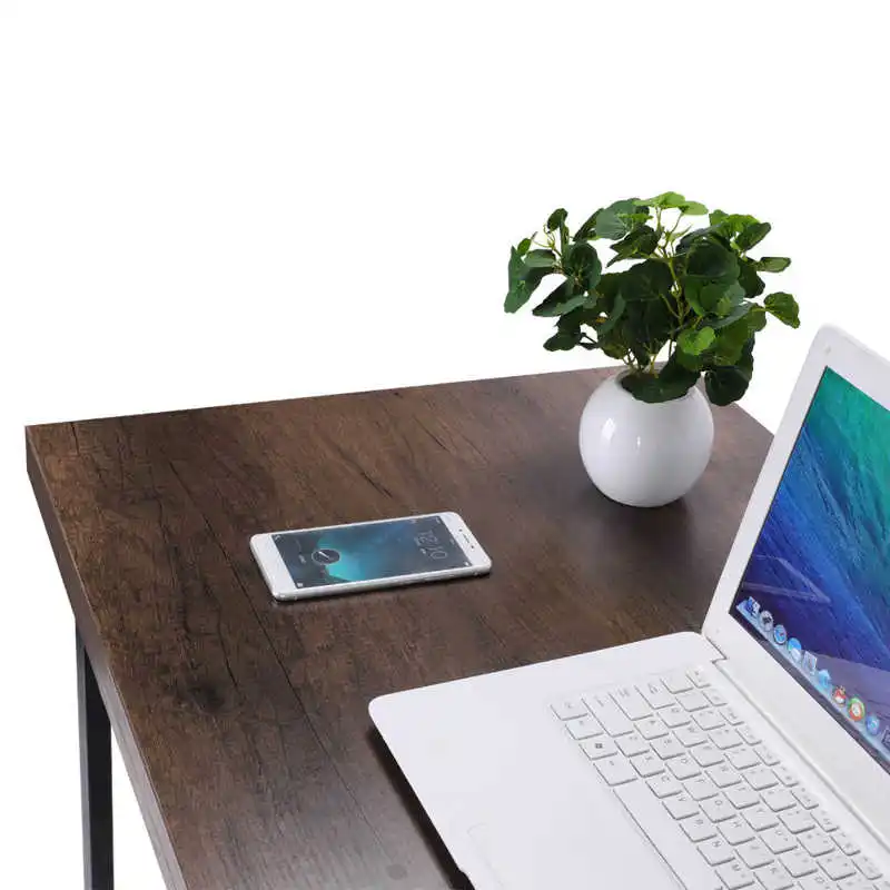 TOPINCN Modern Simple Thick Desktop Computer Desk Gaming Writing with Certification Workstation Office Furniture | Мебель