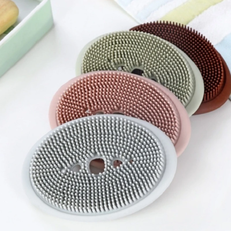 

Мыльница для ванной, Многофункциональный силиконовый держатель, креативный домашний кухонный Туалет дренаж для мыла, коробка с кисточкой, душевой инструмент, стойка