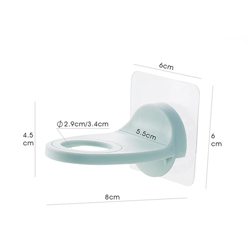 

Wall Mounted Self Sticky Hooks For Body Wash Shampoo Bottle Wall Storage Strong Adhesive Hook Power Plug Socket Hanger Holder