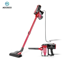 moosoo d600 vacuum cleaner 17kpa strong suction 4 in 1 corded stick vacuum for hard floor with hepa filters handheld vacuum