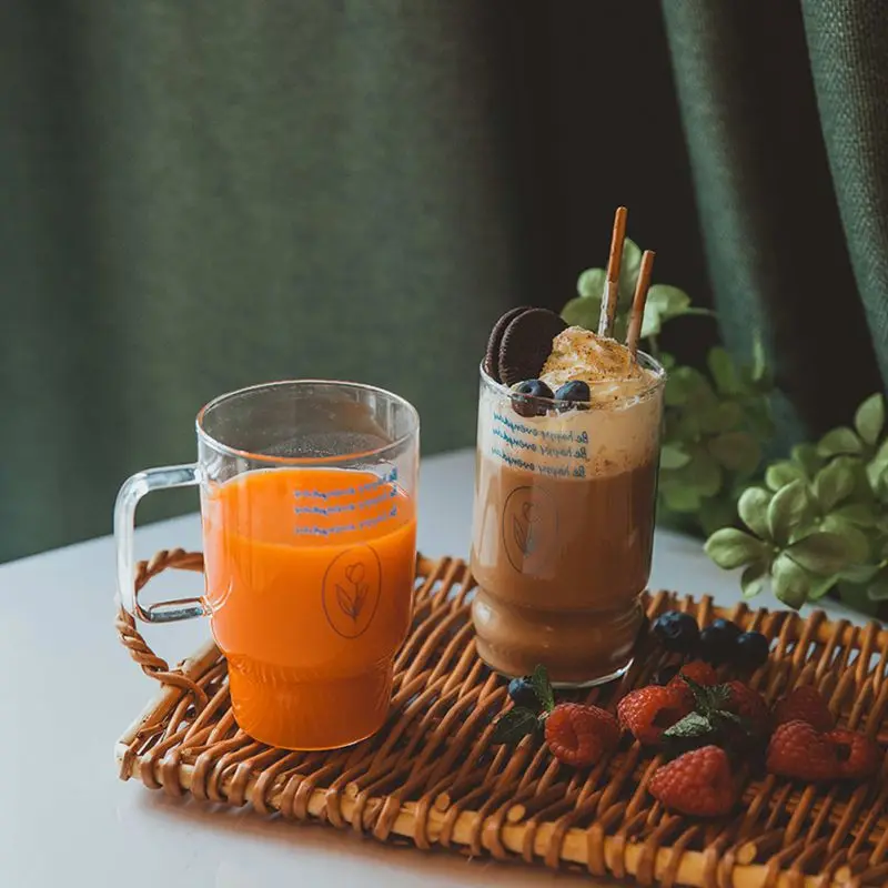 

Kitchen Storage Tray For Decoration Rattan Fruit Tray With Handle Woven Food Bread Picnic Snack Organizer Dropshipping Top