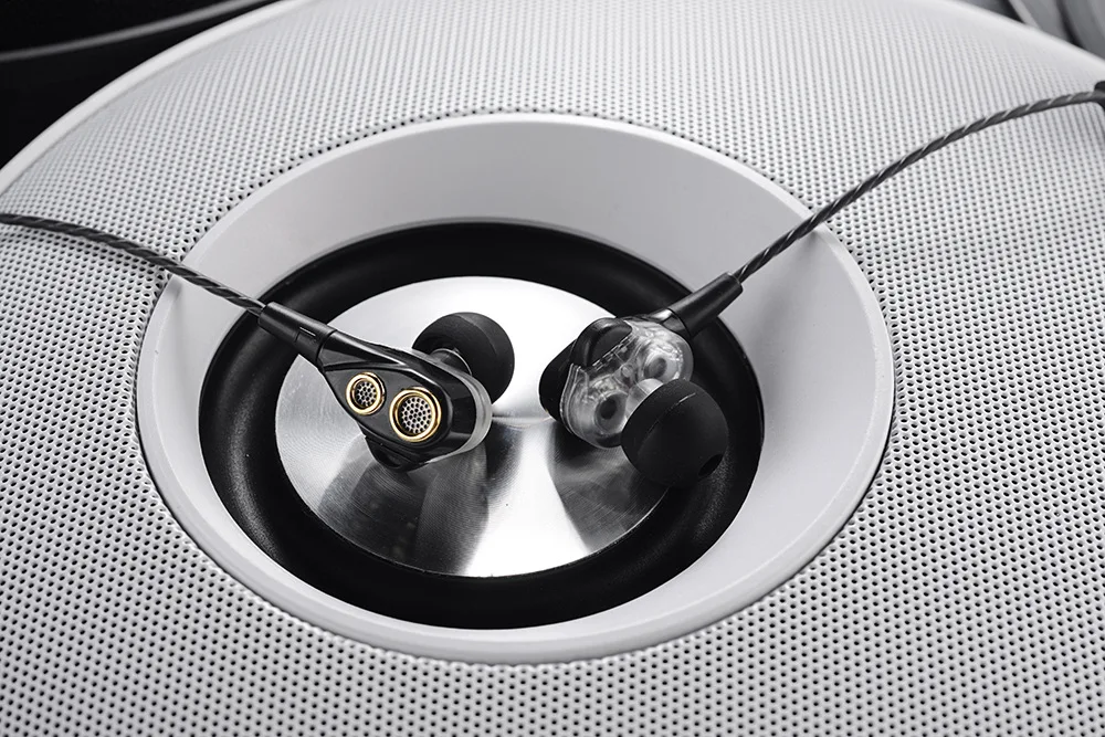 Bluetooth наушники с высоким басом, двойной привод, стерео наушники-вкладыши, проводные наушники с микрофоном, компьютерные наушники, поддержка TF карты для телефона