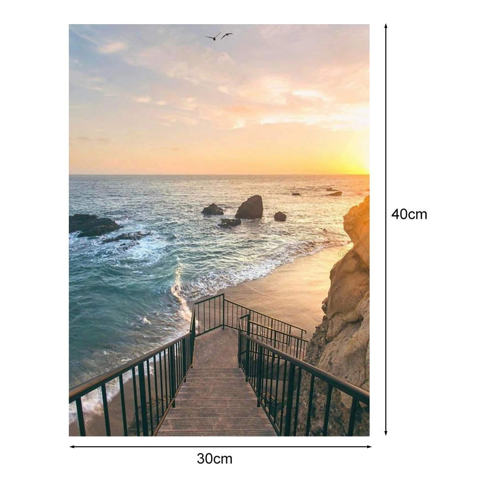 

Modern Wall Art Picture By Numbers Painting By Numbers Kit Landscape Canvas Coloring Hand Painted DIY Oil Drawing