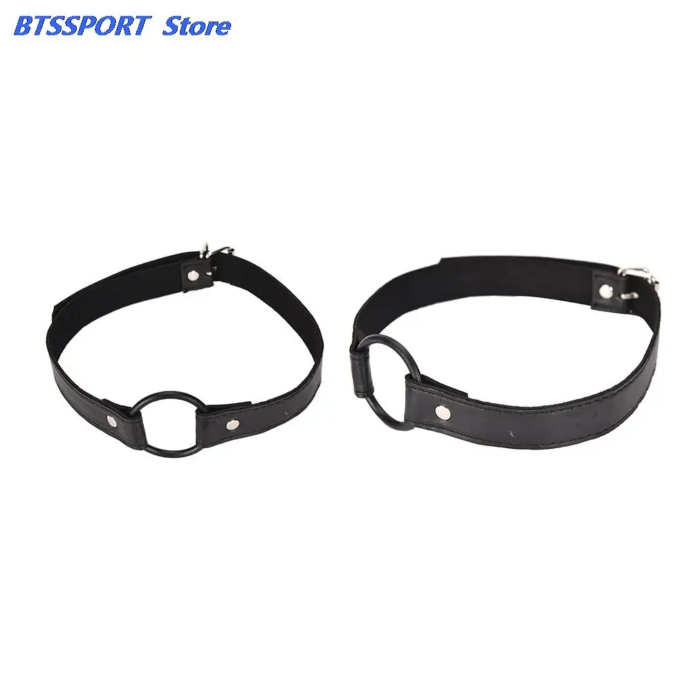 Кляп для рта бондажа металлический кляп с двойным круглым кольцом открытый