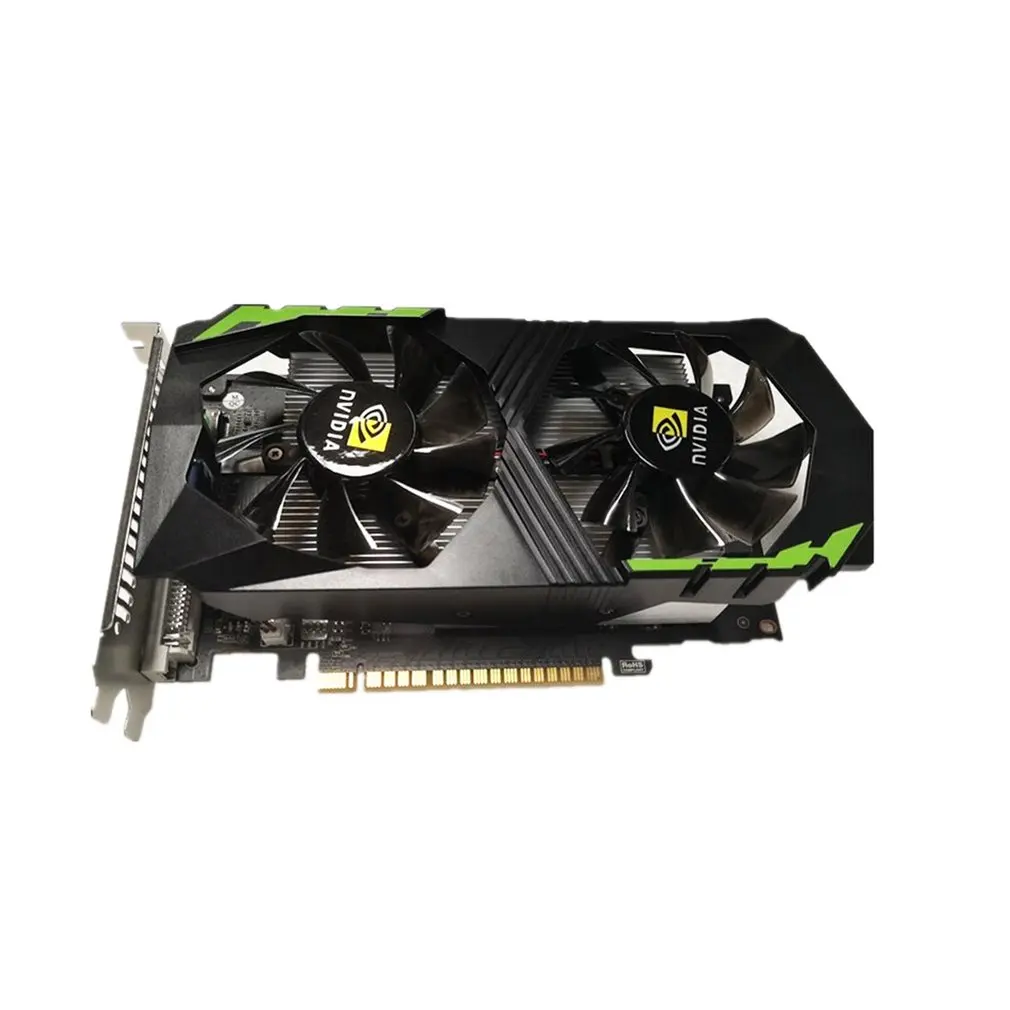 

Видеокарта GTX1050Ti 4G DDR5, видеокарты для настольного компьютера, видеокарты с двойным вентилятором, игровая видеокарта