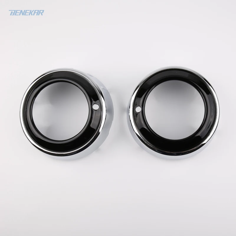 Benekar передние противотуманные фары Светильник лампы серебряный и черный чехол