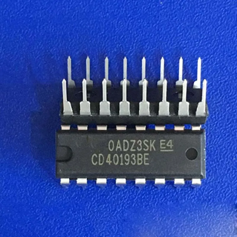 

Новинка, 10 шт., посылка с журналом Authent TI CD40193BE CD40193 DIP16