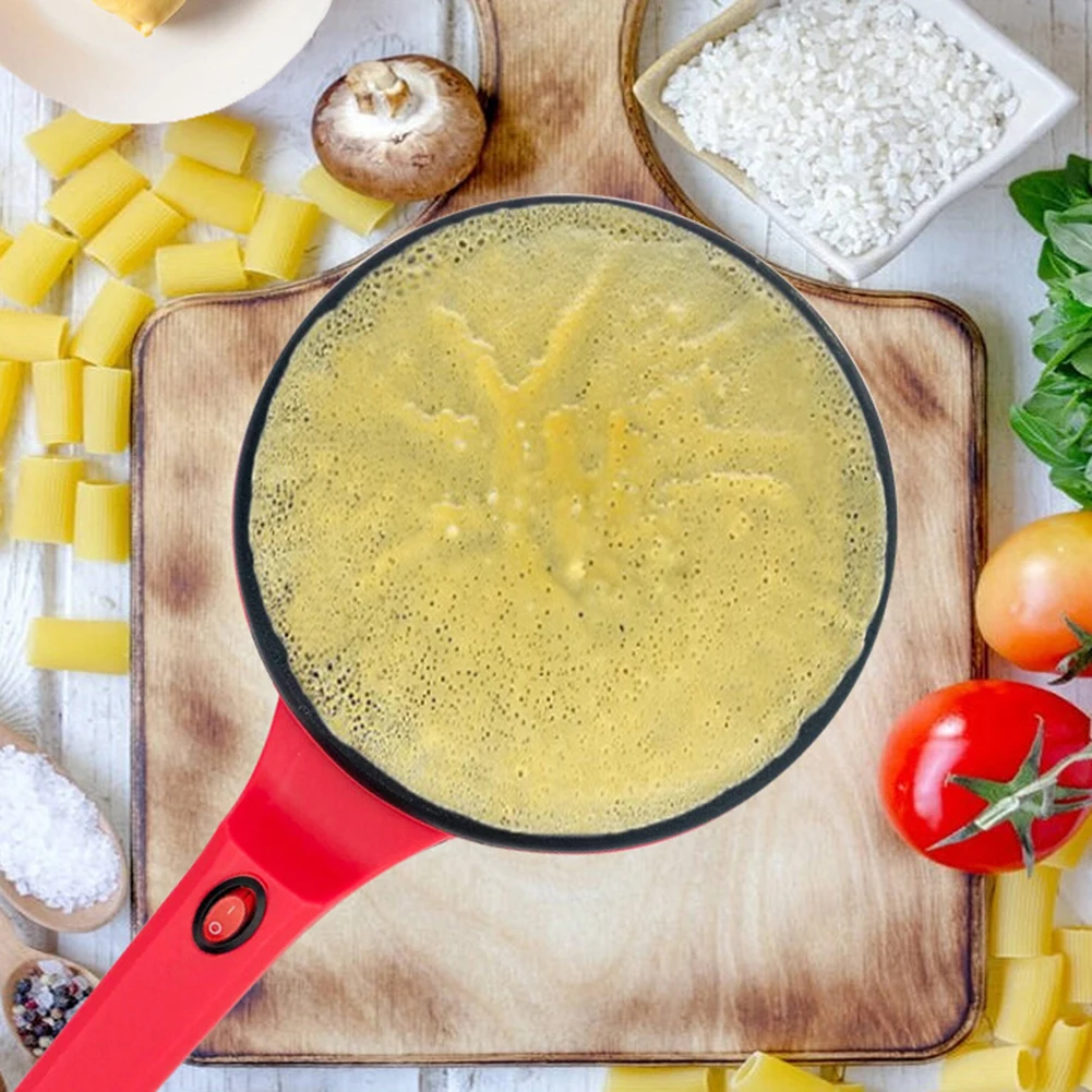 20 см электрическая креповая машина для приготовления пиццы сковорода