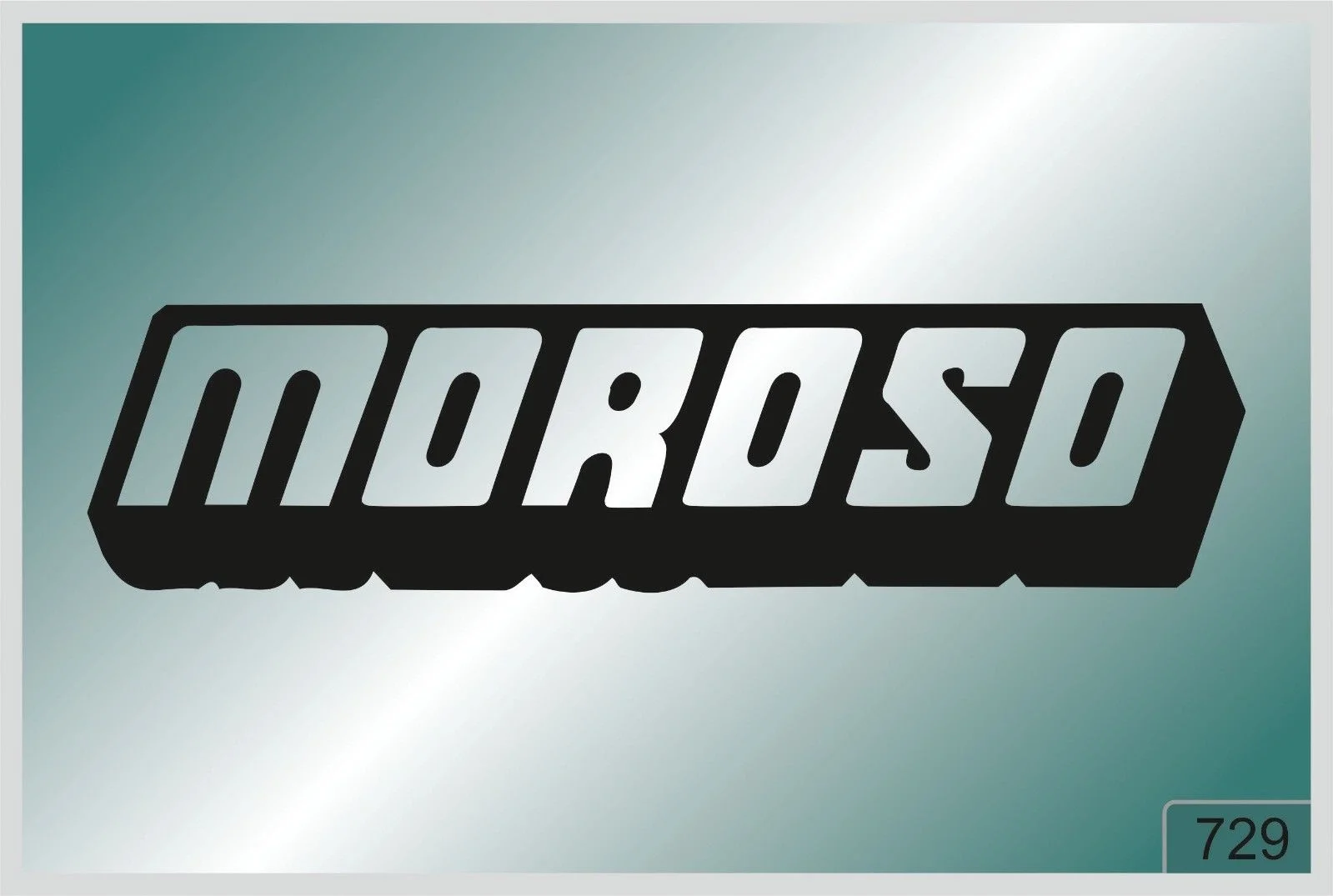 

For Moroso2 -2 pcs. stickers HIGH QUALITY DECALS different colors 729