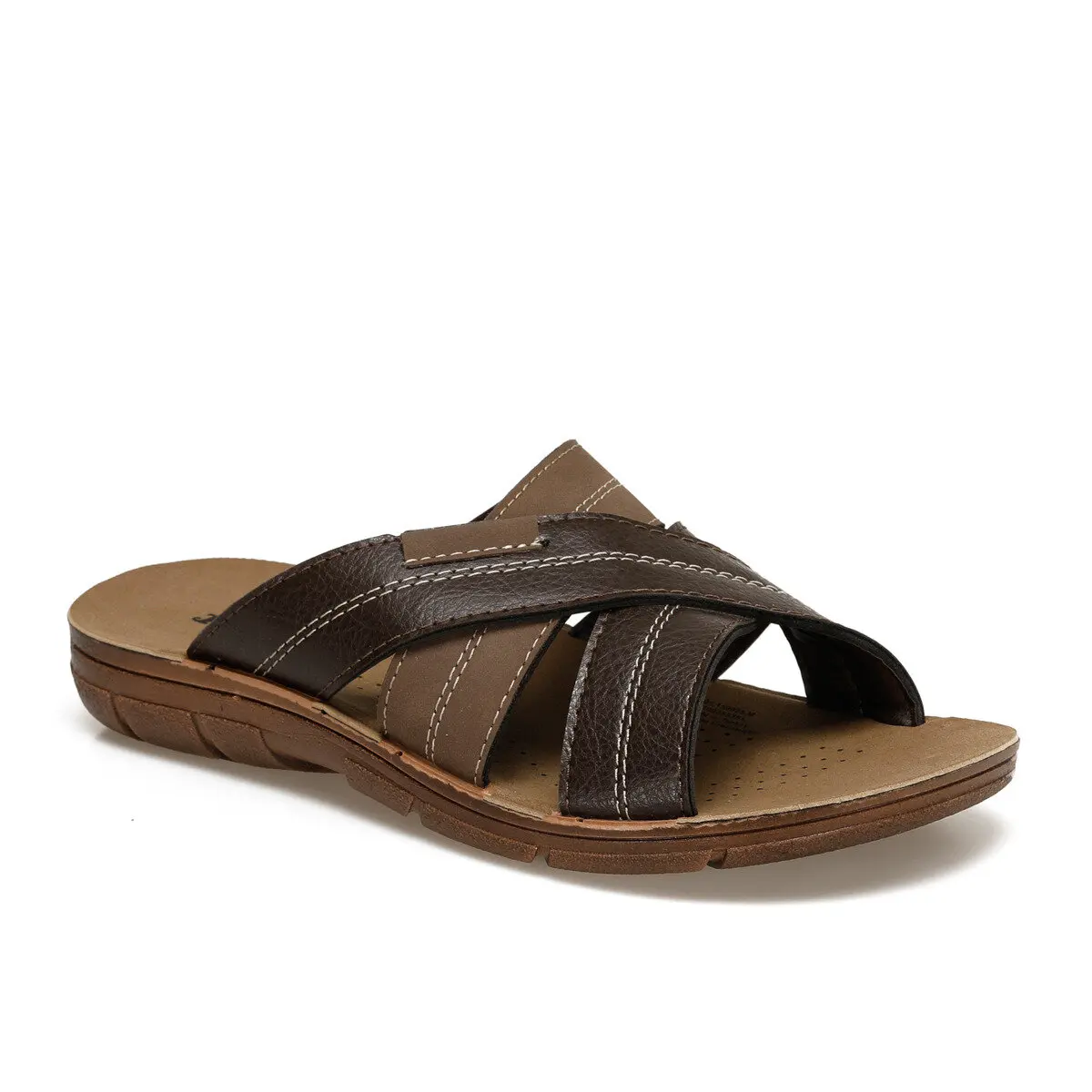 

FLO 91,159025. M черные мужские тапочки Polaris