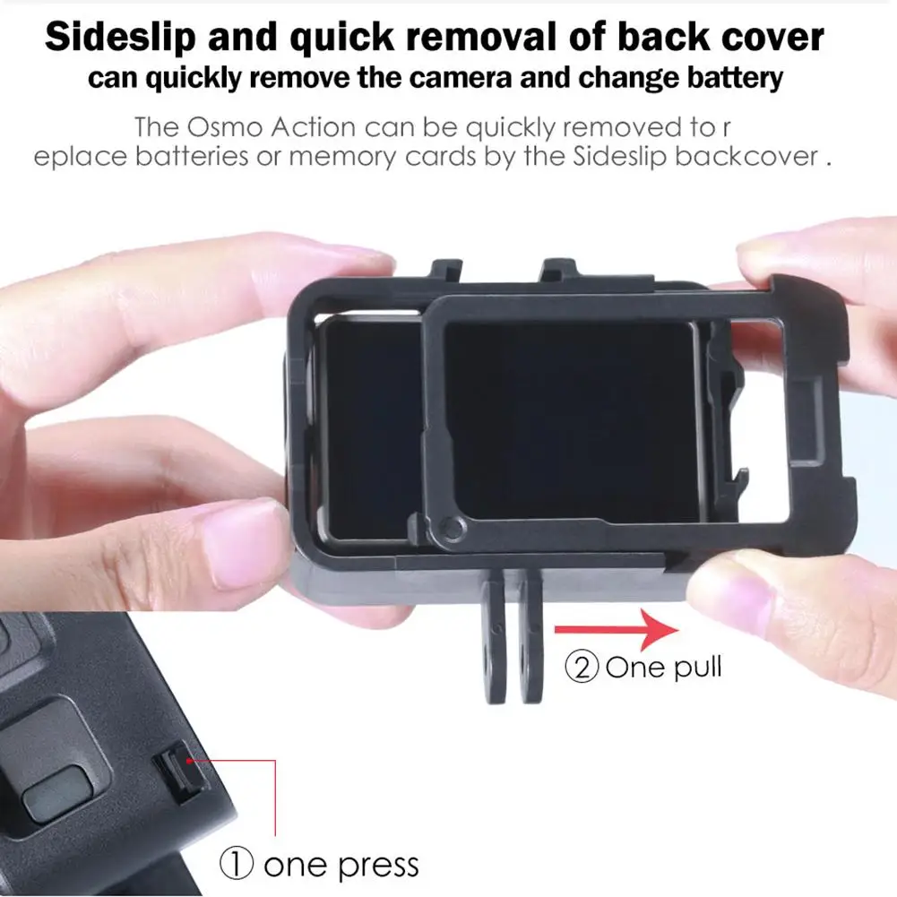 Защитный видео чехол рамка крепление корпус микрофон адаптер Защитная крышка