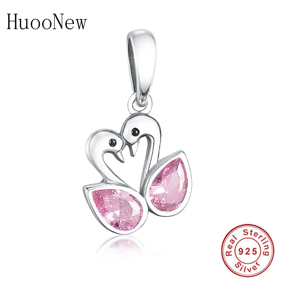 Женский браслет с розовыми кристаллами и двумя сердечками ювелирное изделие из