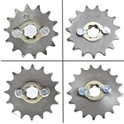 Цепь TDPRO 428, 14T, 15T, 16T, 17T, 17 мм, передняя Звездочка двигателя мотоцикла для мотоцикла от 50 до 125cc, кроссовый велосипед, квадроцикл, картинг, квадроцикл, питбайк, багги