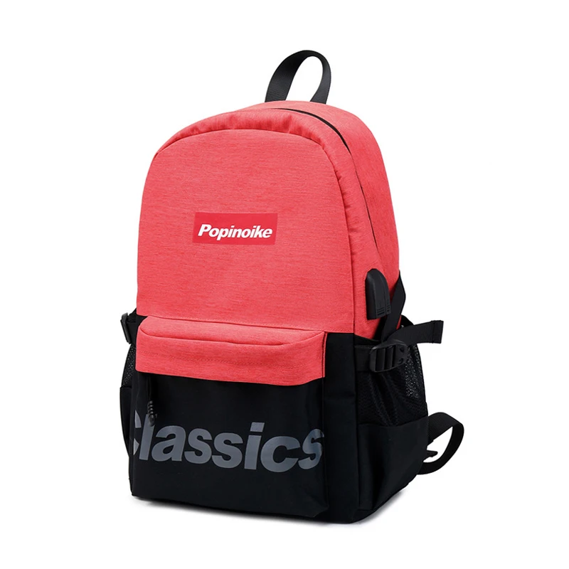 

Новинка 2020, унисекс холщовый рюкзак, студенческий школьный ранец для мальчиков и женщин, 15,6-дюймовый компьютерный рюкзак, USB вместительный д...