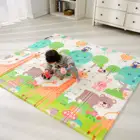Игровой коврик для детей, из вспененного полиэтилена, складной, 200x180 см, водонепроницаемый