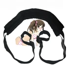 Ремни для связывания и эротического секса, наручники из искусственной кожи для ног, м-образные ремни для открытых ног, набор улучшенных связывающих ремней