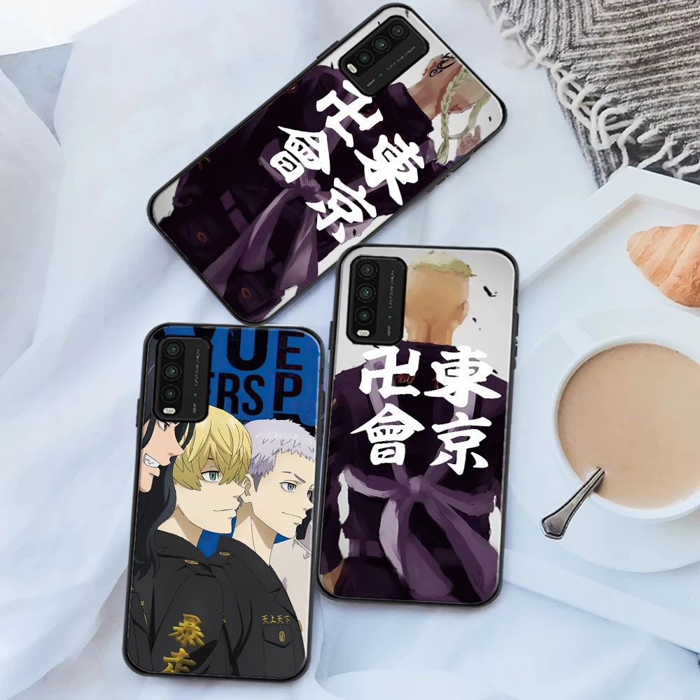 

Tokyo Avengers Japan Anime Phone Case For Xiaomi Redmi Note 9 10 Pro MAX 5G 9i 9AT 9 9T 9A 9C Funda Carcasa Soft Back Cover