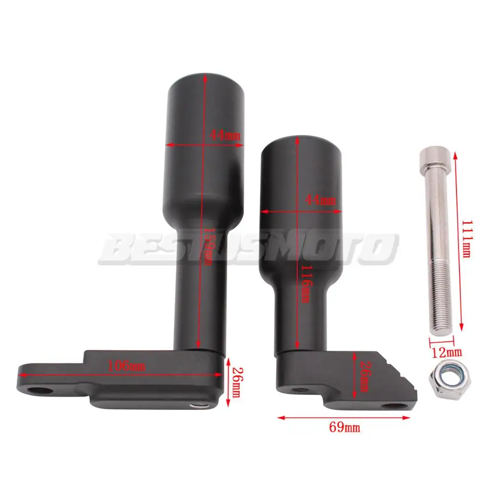 Motorcycle No Cut Frame Sliders Crash Falling Protection for Honda CBR1000RR CBR 1000RR 1000 RR 2012-2013 | Автомобили и