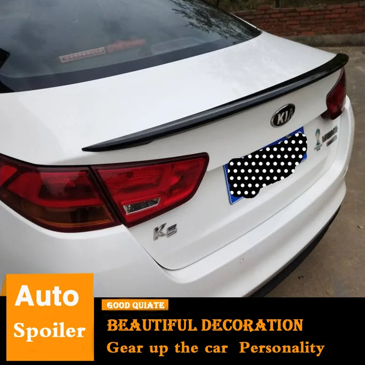 Для Kia Optima K5 спойлер 2014 2015 спортивный абс материал заднее крыло автомобиля