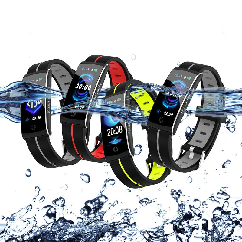 

Original F10+ Smart Bracelet IP68 Waterproof Color Screen Fitness Tracker Sport Remote Control Smart band for Android iOS Phone