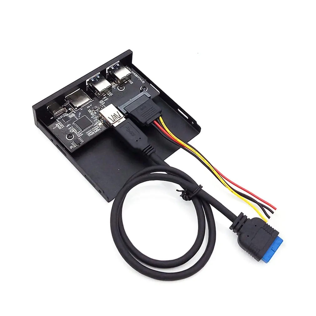 USB3.1/Type C интерфейс + двойной USB3.0 TF/SD кардридер 3 5 оптический мягкий привод панель