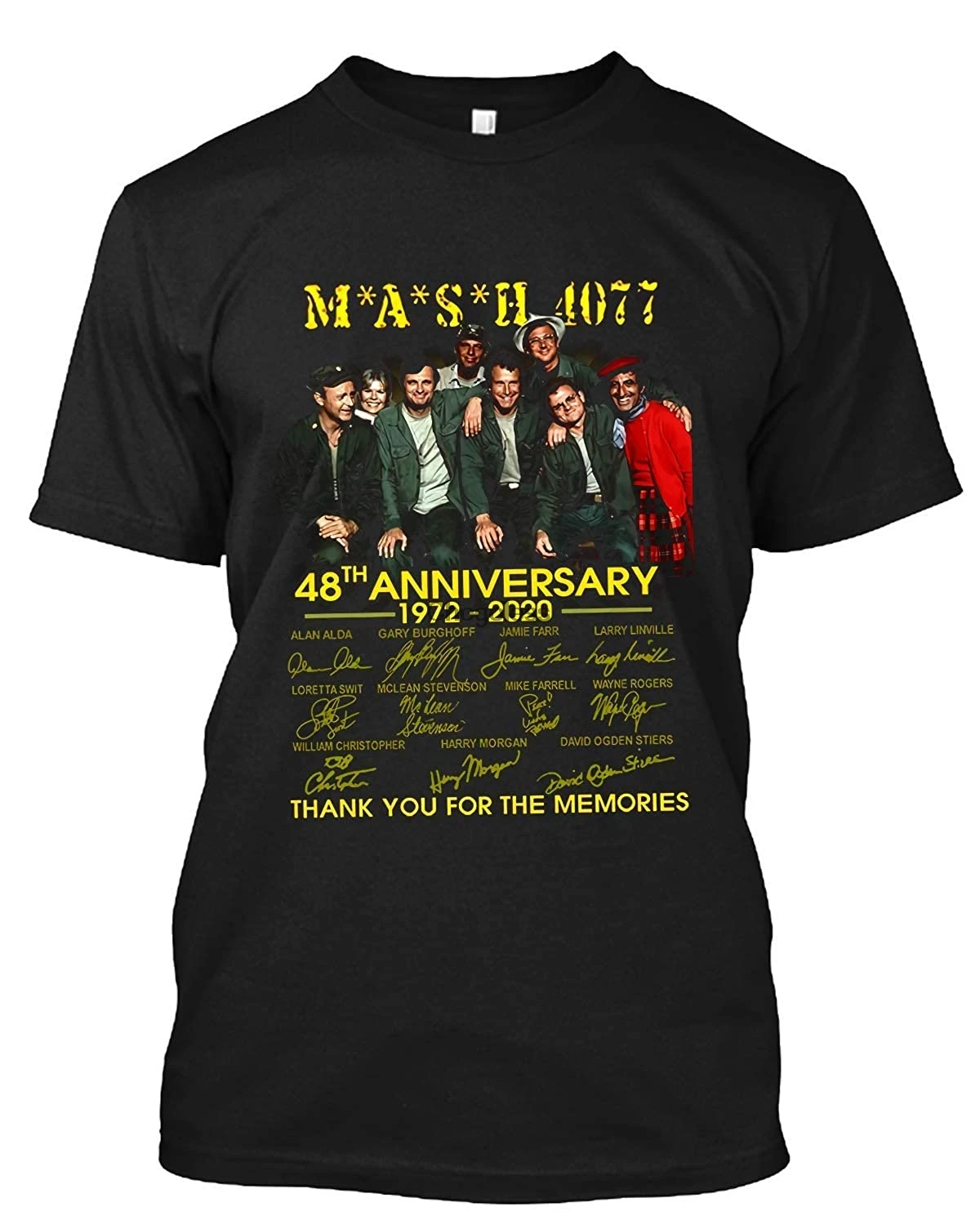 

Necktier #Mash 4077 48Th Anniversary M.A.S.H 4077 T Shirt Gift Tee for Men Women