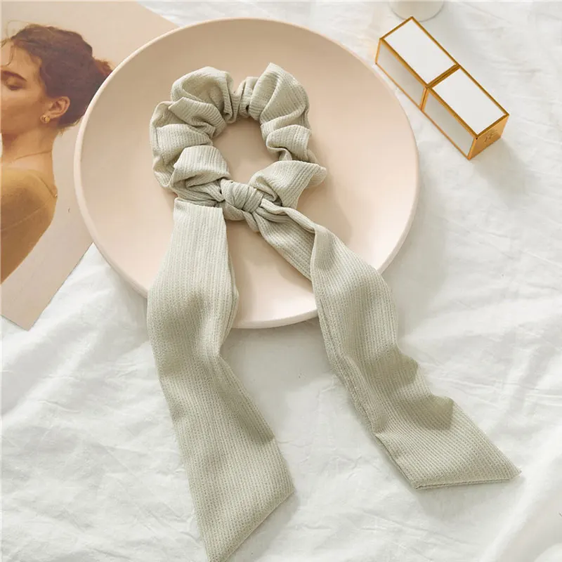 Резинка для волос с кисточками Женская Модный Элегантный мягкий однотонный