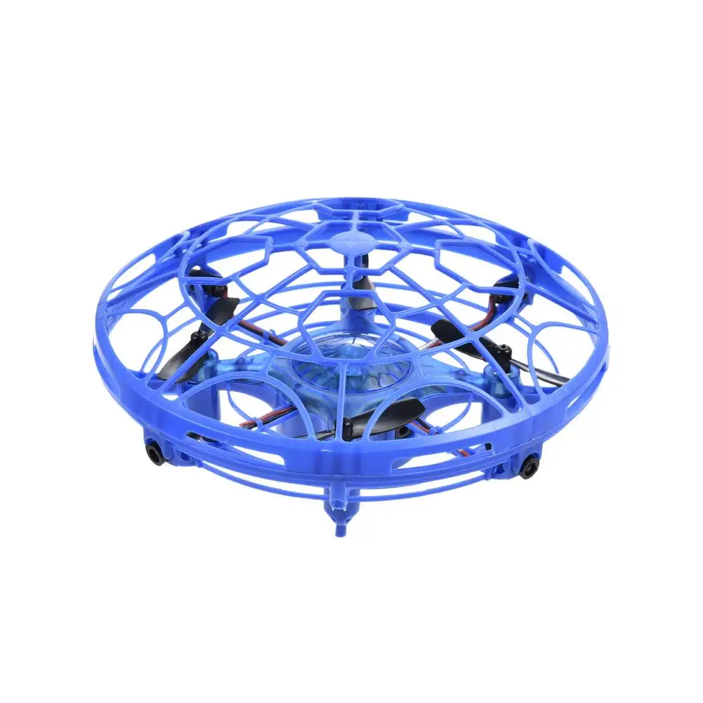 

Mini Drone Toy With LED Light And Manual Motion Sensor Anti-Collision Indoor Small Drone For Boys Girls Sensory Toy Christmas