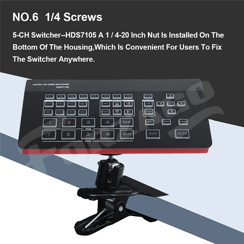 Супер мини переключатель DeviceWell HDS7105 4 + 1 DP входы видео для новых медиа прямых
