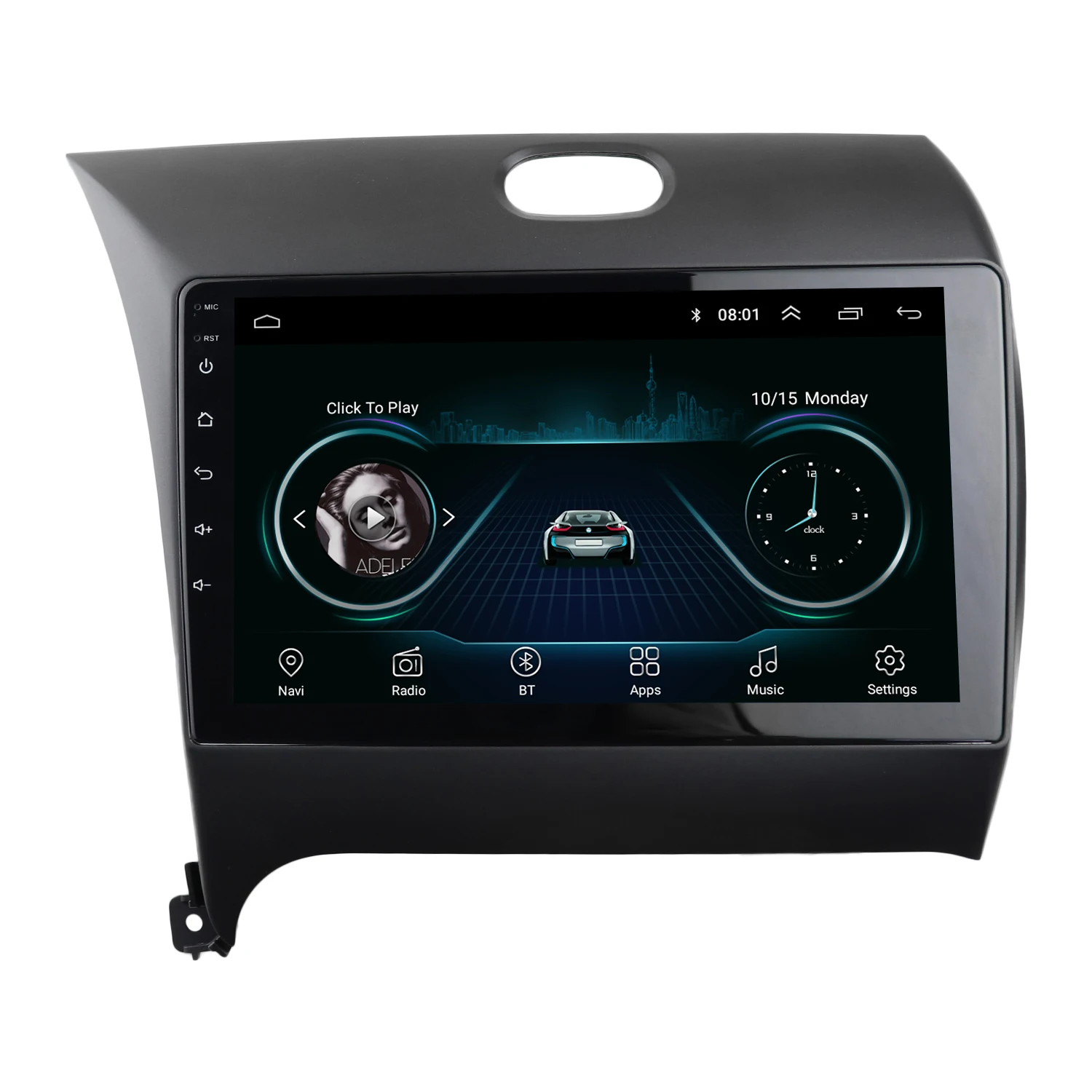 Двойная Din панель для KIA K3 FORTE SHUMA 2013 CD DVD GPS Bezel стерео плеер приборной панели