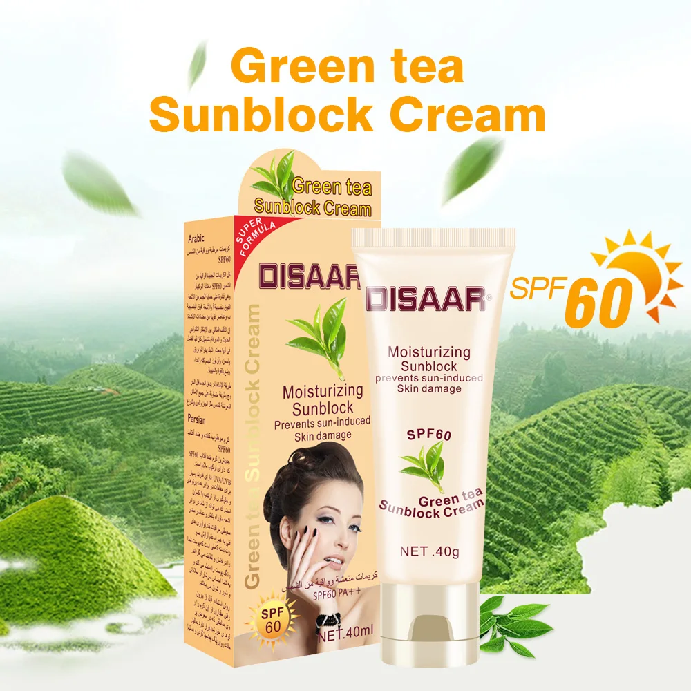 

40 г DISAAR натуральный SPF 90 солнцезащитный органический Sunblock увлажняющий страусиный солнцезащитный крем для всех типов кожи лица Сыворотка