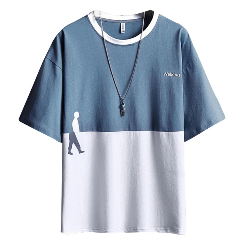 MXMA мужские летние футболки с короткими рукавами футболка вырезом лодочкой Цвет