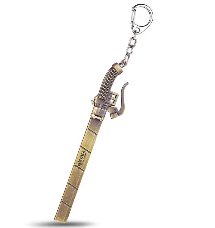 

MS JEWELS брелок для ключей из аниме «атака на Титанов», бронзовые металлические брелки для подарка, хороший подарок