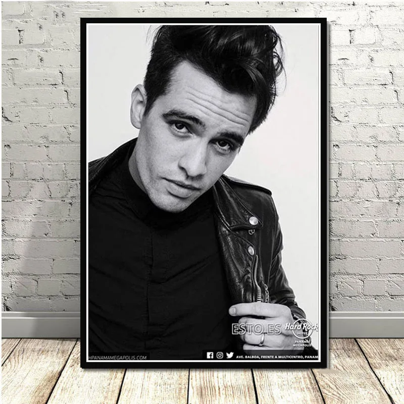 Горячее предложение Brendon урие Panic! at the Disco звезда Плакат и принты настенная