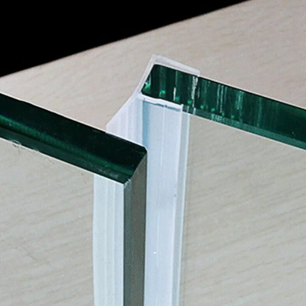 Силиконовая уплотнительная лента для экрана душа 1 м пластиковая стеклянная