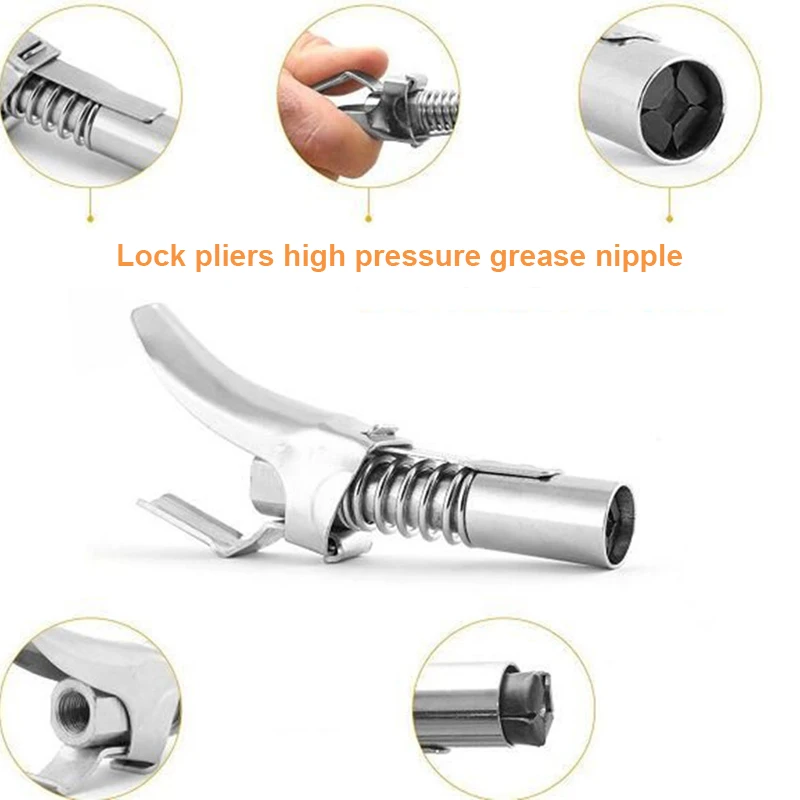 

Муфта замки 1/8 NPT смазка Zerk 10000PSI смазка муфта фитинг наконечник DC120