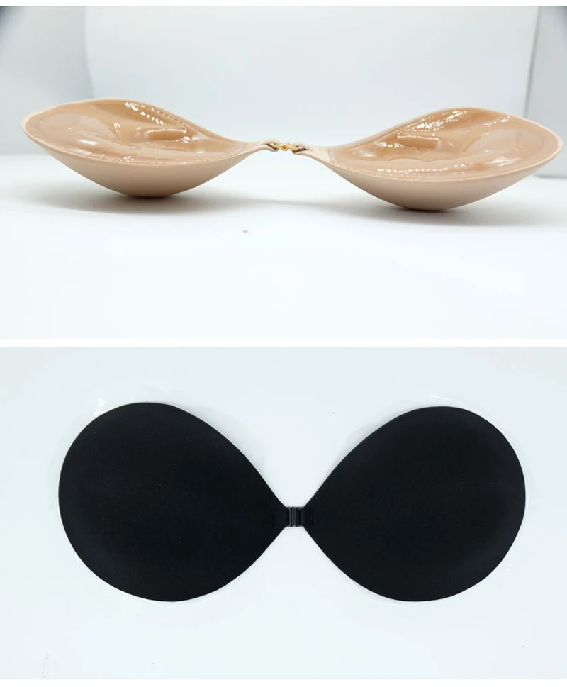 

Invisible Silicone Strapless Bra for Women Girl Self Adhesive Push Up Bras Underwear Buckle Underwear Accessories Intimate