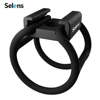 selens cold shoe mount adapter with 6 5cm and 10cm belt 14 tread hole for camera cage led light microphone monitors