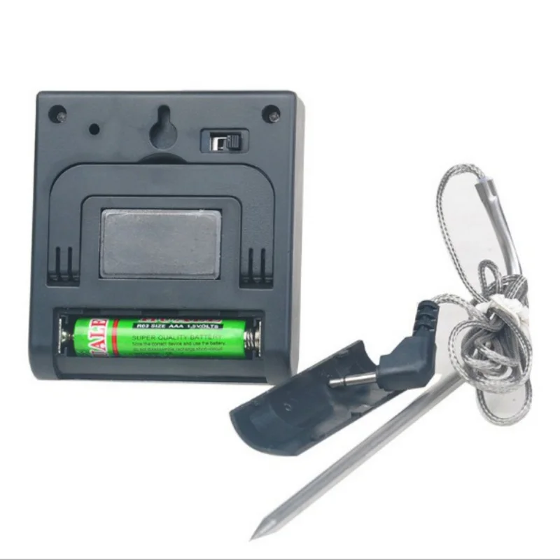 

Kitchen Food Thermometer And Timer 1pc That Can keep The foods delicious..