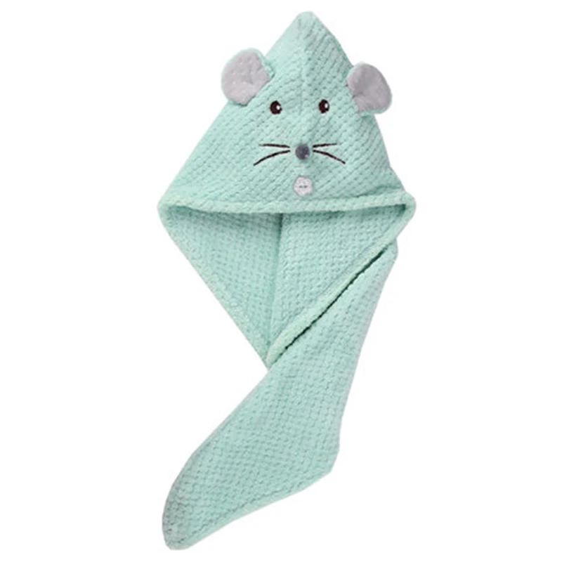 Полотенце для волос из микрофибры быстросохнущее полотенце шапочки ванны шляпа